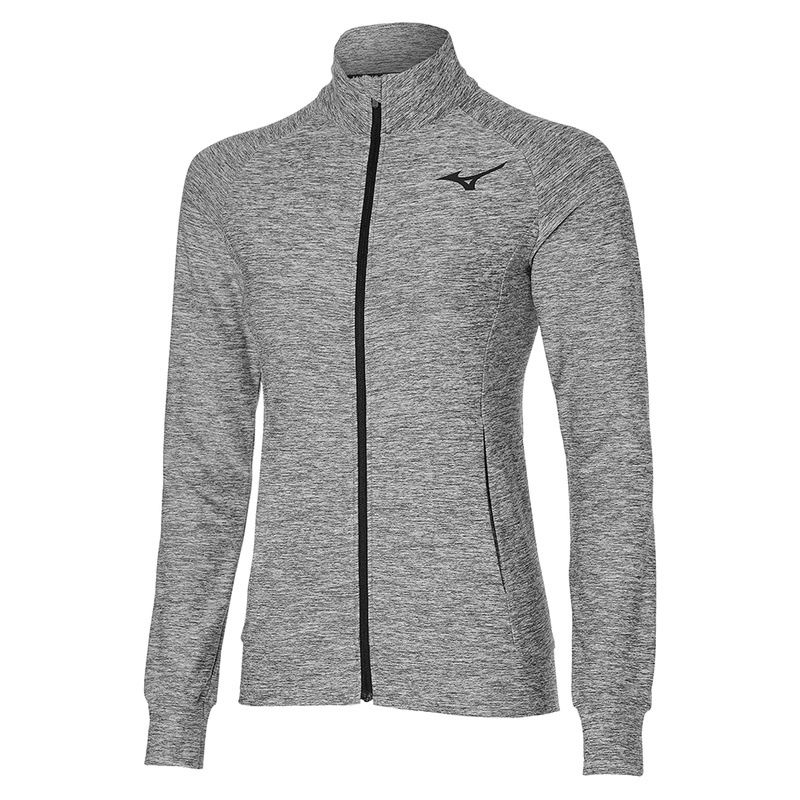 Grey Women\'s Mizuno Training Jackets | QAC234681