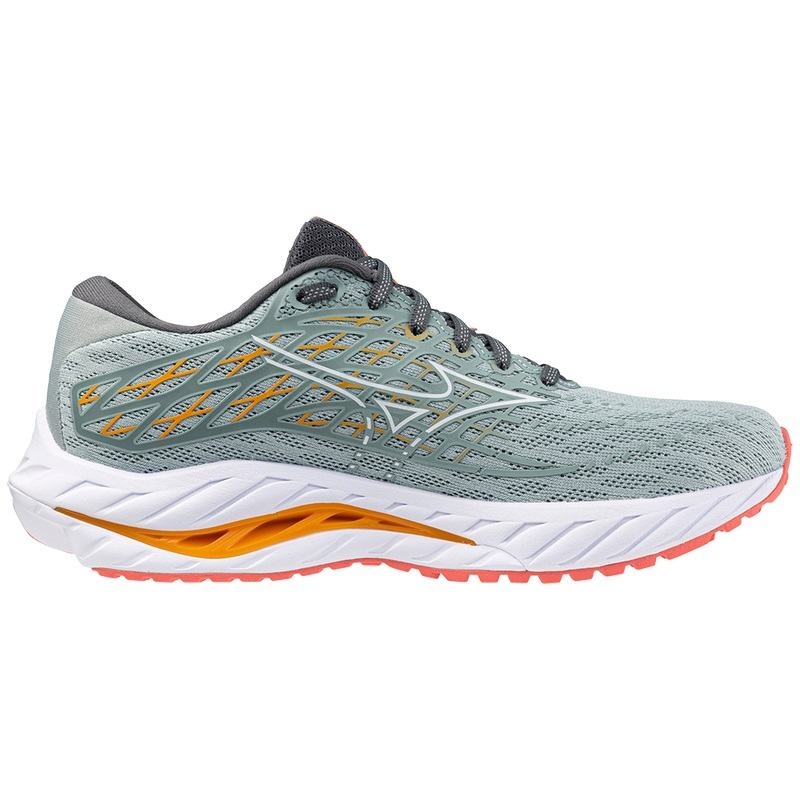 Grey / White Women's Mizuno Wave Inspire 20 Running Shoes | RMV094251