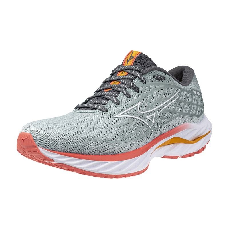 Grey / White Women's Mizuno Wave Inspire 20 Running Shoes | RMV094251