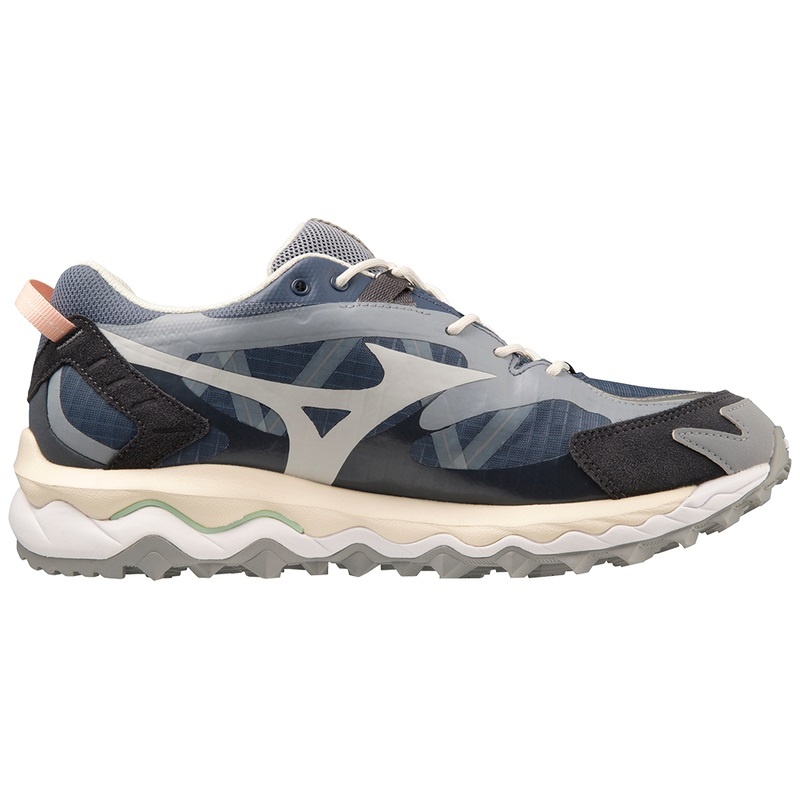 Indigo / Grey Women's Mizuno Wave Mujin Tl GTX Sneakers | BTM286507