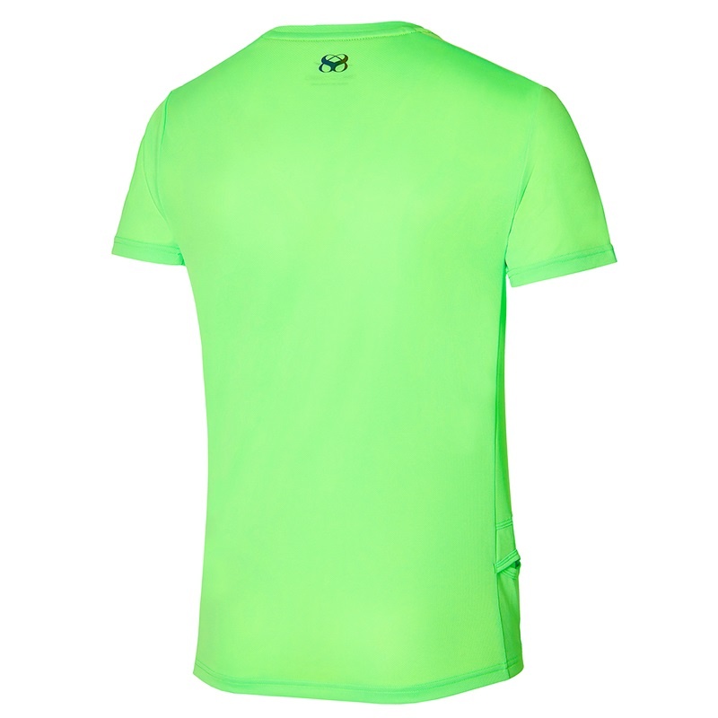 Light Green Men's Mizuno Two Loops 88 Tee T Shirts | POC658972