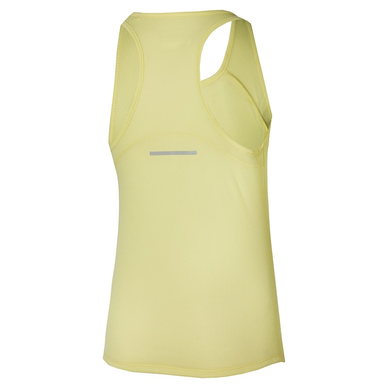 Light Green Yellow Women's Mizuno Dryaeroflow Tanks | WMJ769521