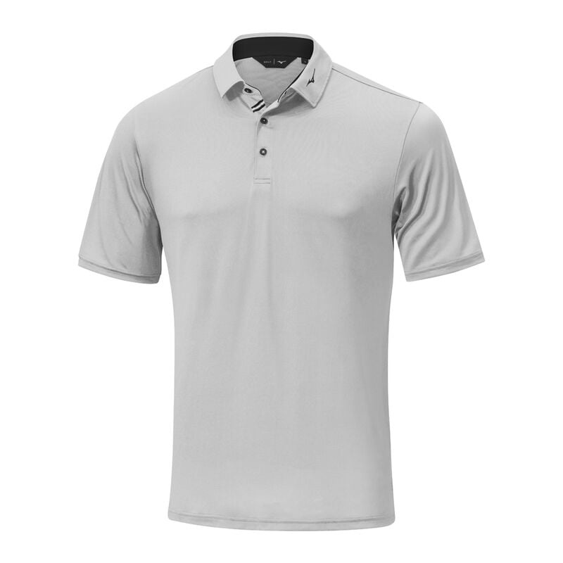 Light Grey Men\'s Mizuno Move Tech Quick Dry Polo | XBJ467985