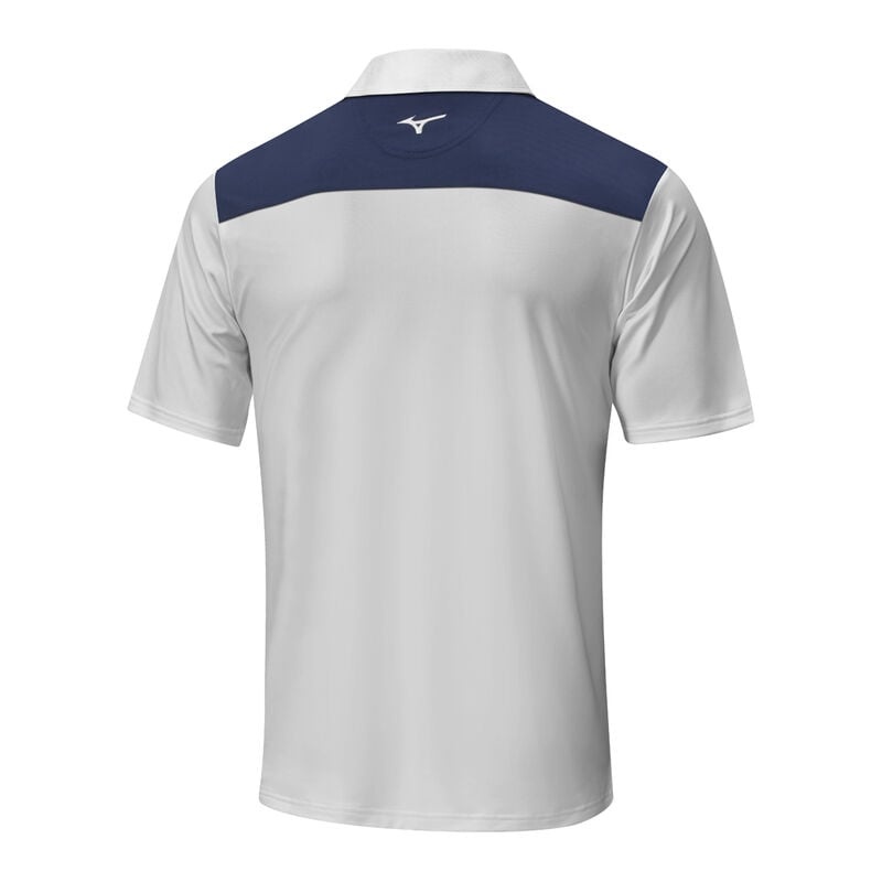 Light Grey Men's Mizuno Quick Dry Citizen Polo | KCM723908