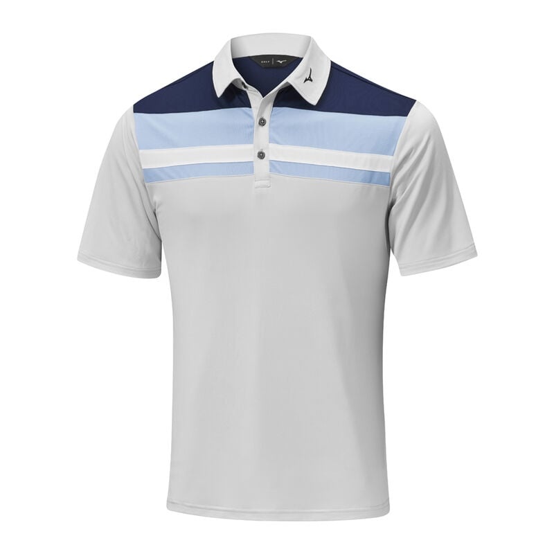 Light Grey Men\'s Mizuno Quick Dry Citizen Polo | KCM723908