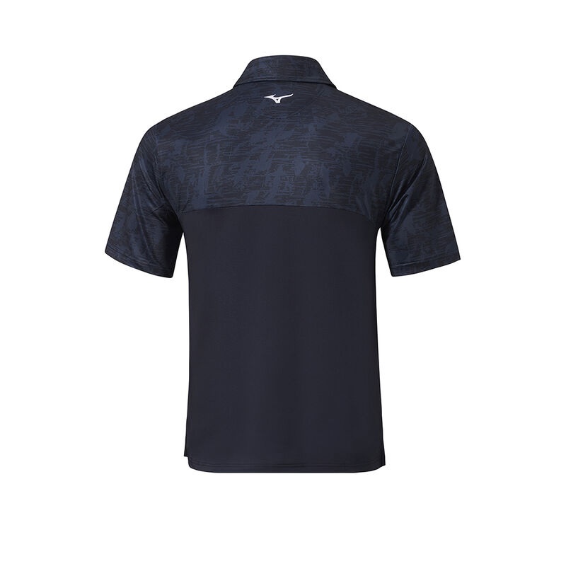 Navy Men's Mizuno QD Hazard St Polo | SKW812406