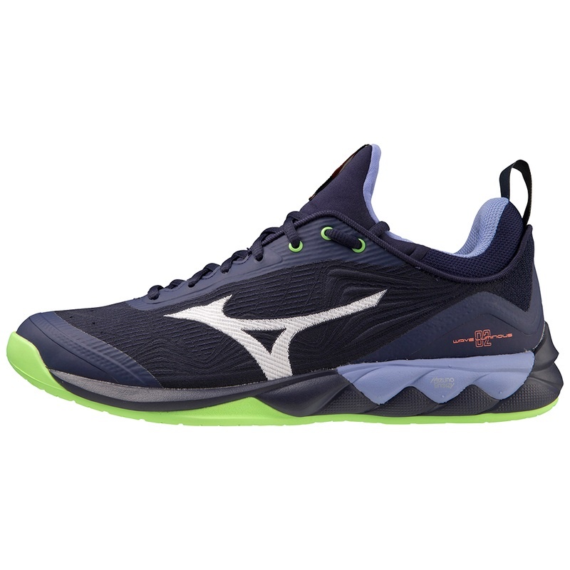 Navy Men\'s Mizuno Wave Luminous 2 Volleyball Shoes | SIO120395