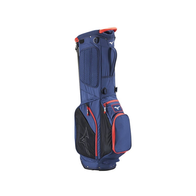 Navy / Red Men's Mizuno K1LO Stand FY22 Bags | VXP216498