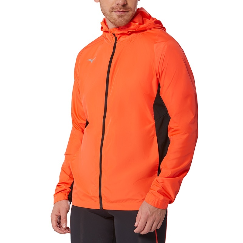 Orange Men's Mizuno Alpha Jackets | UGB786504