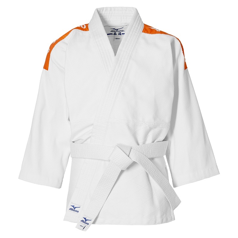 Orange Men's Mizuno Kodomo Plus Belt Set Judogis | WJN058342