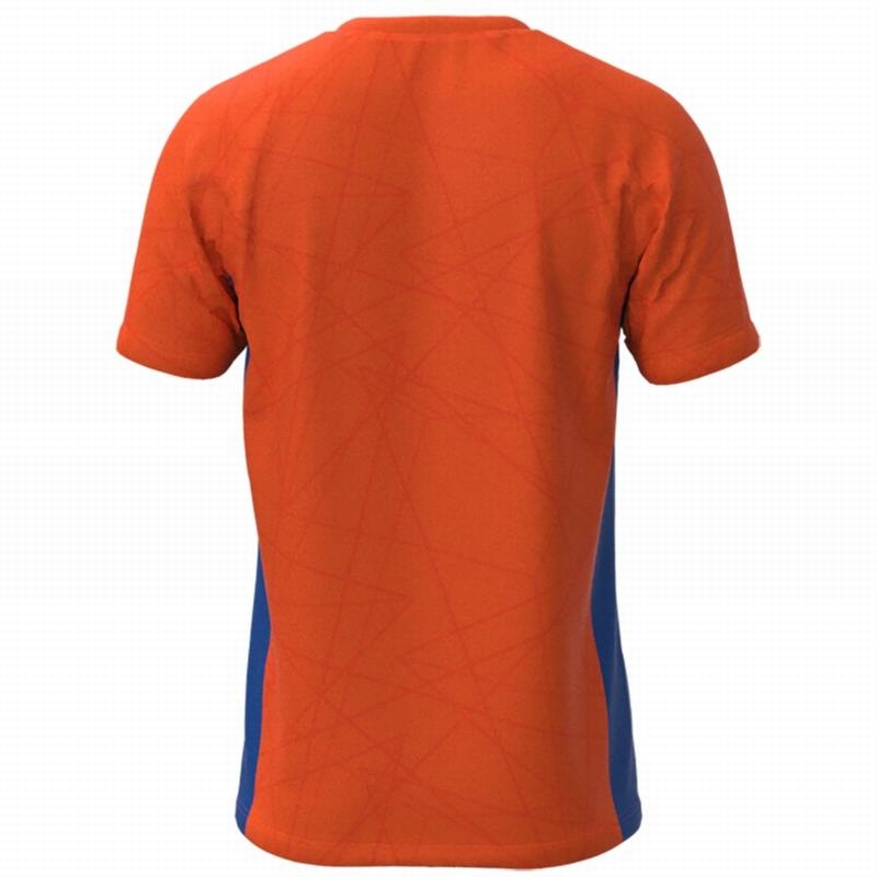 Orange Men's Mizuno Nevobo Voleyball Replica T Shirts | FYL284150