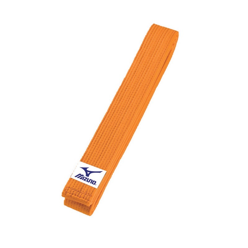 Orange Men\'s Mizuno OBI Judo Belts | TXA039742