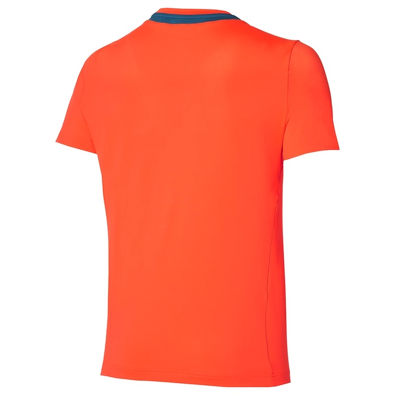 Orange Men's Mizuno Tee T Shirts | ETM260497