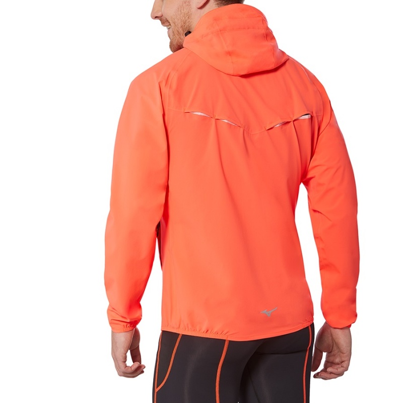 Orange Men's Mizuno Waterproof 20K ER Jackets | YMB320719