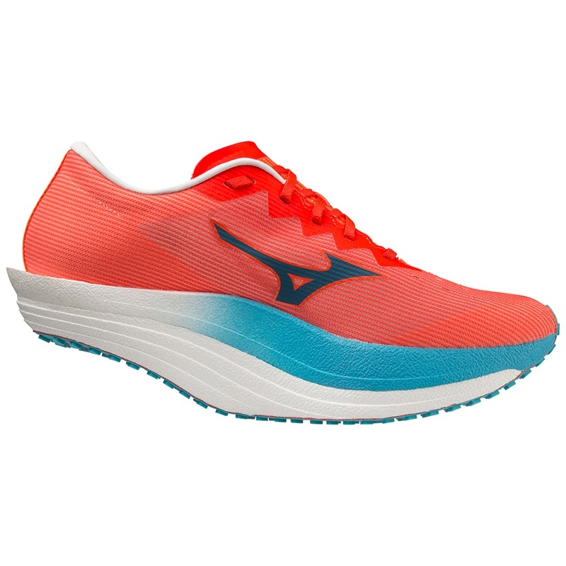 Orange Men's Mizuno Wave Duel Pro Running Shoes | EOB394725