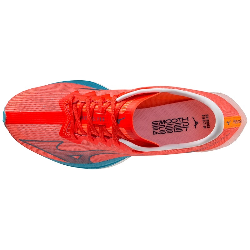 Orange Women's Mizuno Wave Duel Pro Running Shoes | QLH245170