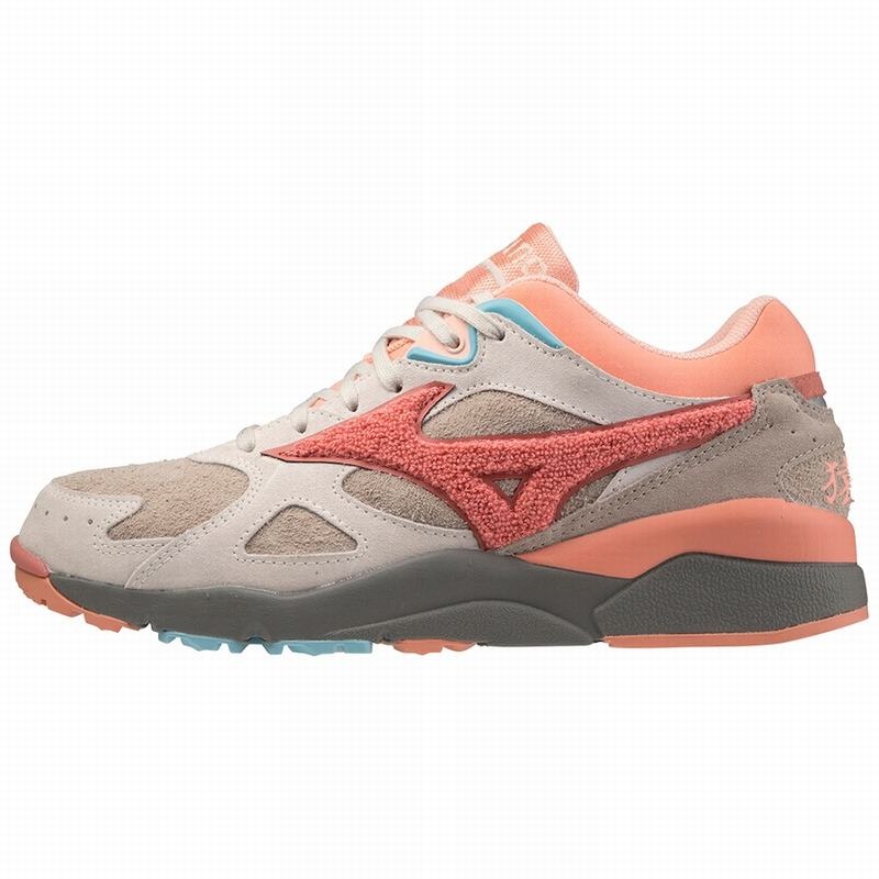 Orange / Grey Women\'s Mizuno Sky Medal Sneakers | GSP401329