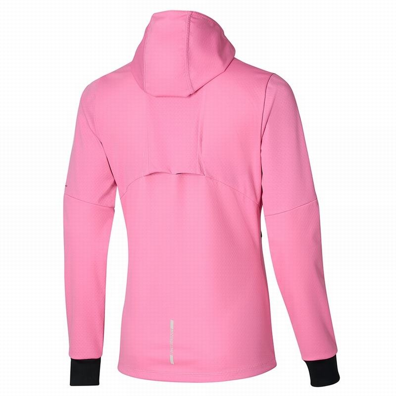 Pink Women's Mizuno Breath Thermo Jackets | XUW649710