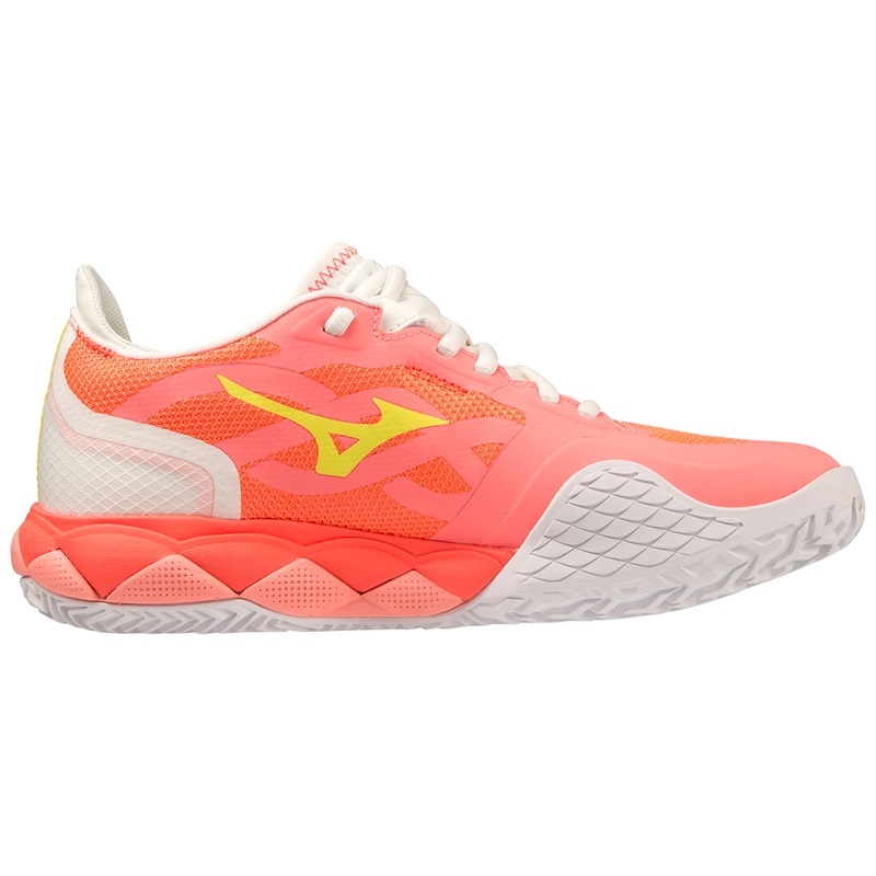 Pink Women's Mizuno Wave Enforce Tour CC Tennis Shoes | XHD918046