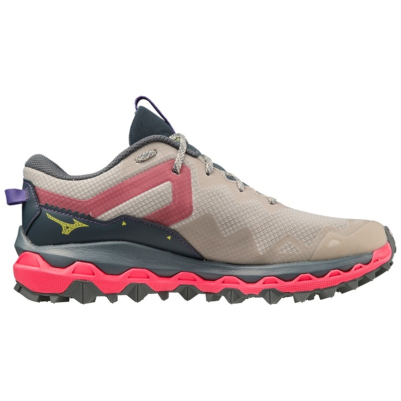 Pink Women's Mizuno Wave Mujin 9 Trail Running Shoes | UYK628510