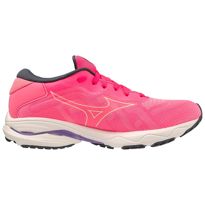 Pink / White Women's Mizuno Wave Ultima 14 Running Shoes | CTZ698237