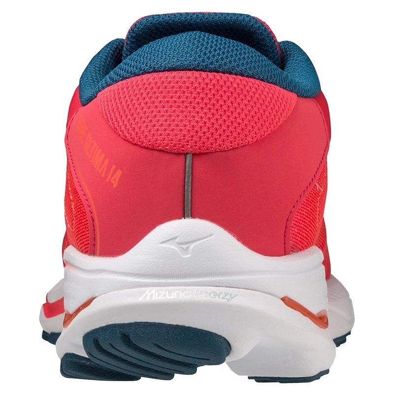 Pink / White / Blue Women's Mizuno Wave Ultima 14 Running Shoes | PAM175903