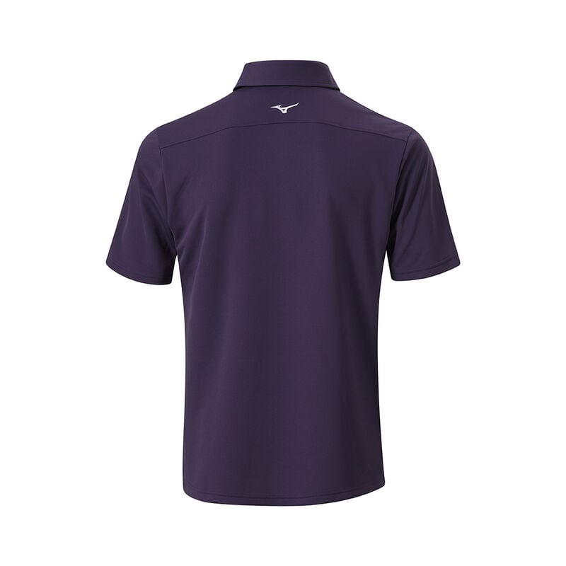 Purple Men's Mizuno Breath Thermo St Polo | WBC392681