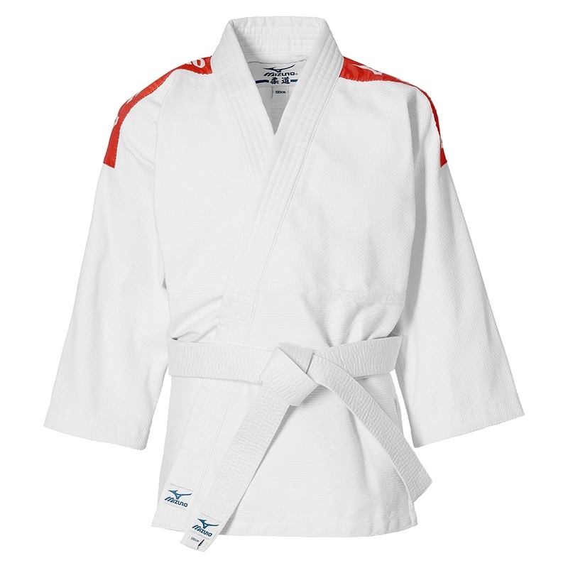 Red Men's Mizuno Kodomo Plus Belt Set Ju-jitsu Gis | RUS287960