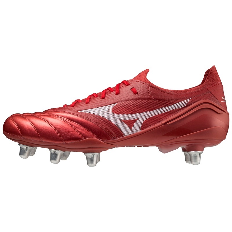 Red Women\'s Mizuno Morelia Neo III Beta ESI Football Boots | XQN352189