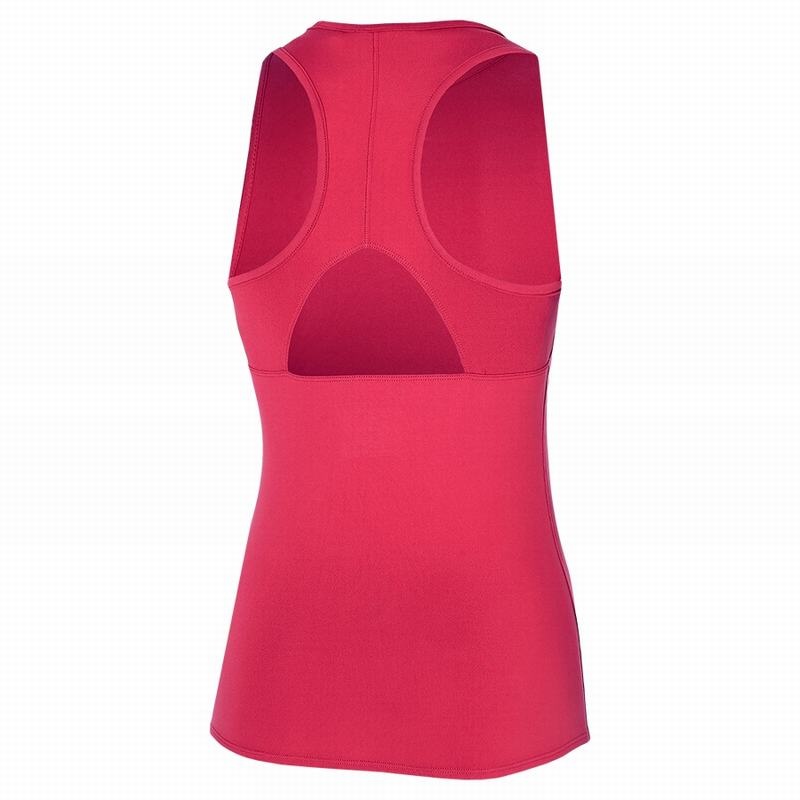 Red Women's Mizuno Printed Tanks | RAE528096