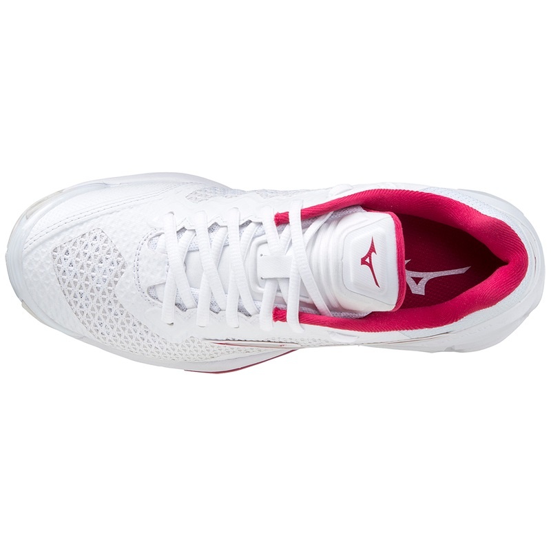 Red Women's Mizuno Wave Stealth V Handball Shoes | WXO281063