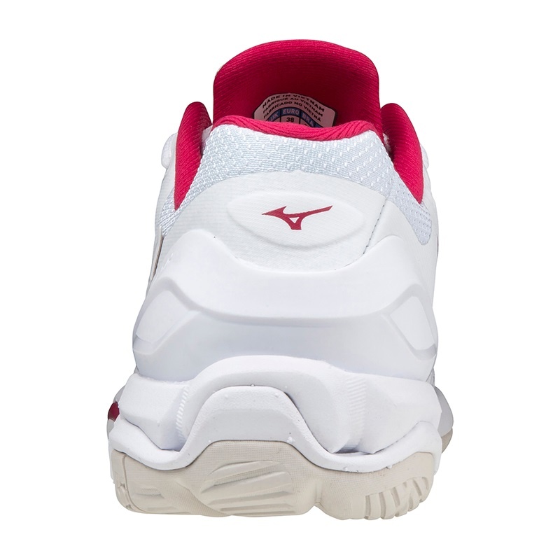 Red Women's Mizuno Wave Stealth V Handball Shoes | WXO281063