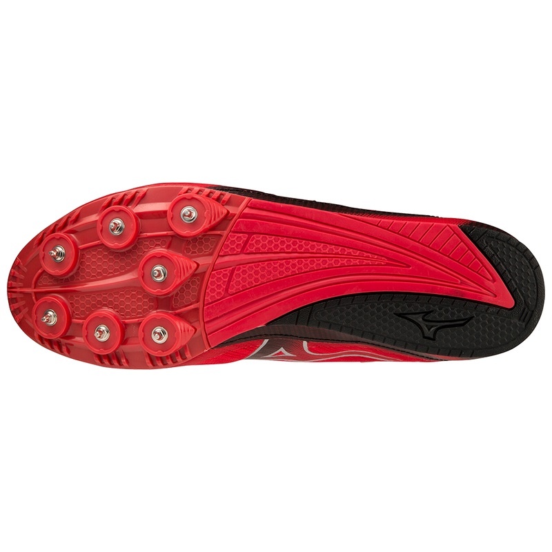 Red / Black / Silver Men's Mizuno X First 2 Running Shoes | FXT961382