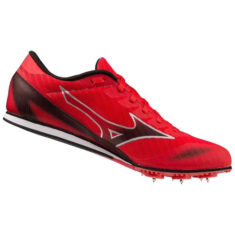 Red / Black / Silver Men's Mizuno X First 2 Running Shoes | FXT961382