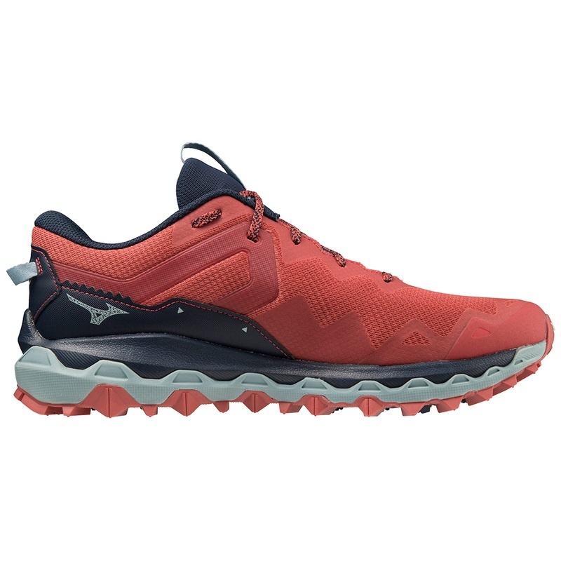 Red / Blue Men's Mizuno Wave Mujin 9 Running Shoes | MJN693850