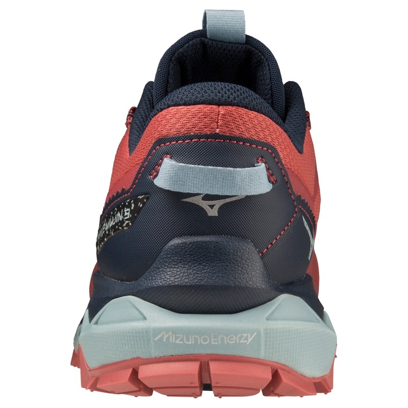 Red / Blue Men's Mizuno Wave Mujin 9 Running Shoes | MJN693850