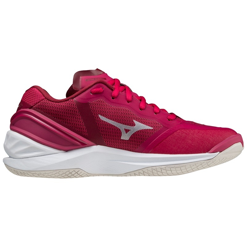 Red / Red Women's Mizuno Wave Stealth Neo Handball Shoes | IUL194523