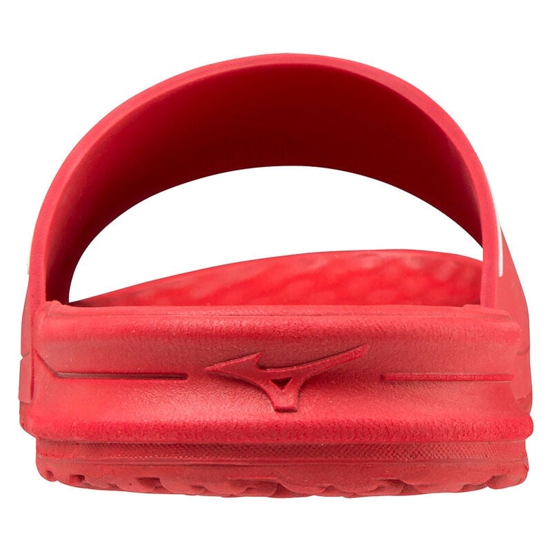 Red / White Women's Mizuno Relax Slide 2 Slides | OIN638705