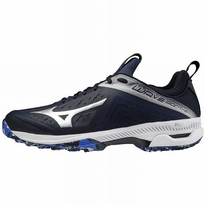 Silver Men\'s Mizuno Wave Panthera Hockey Shoes | FPE104927