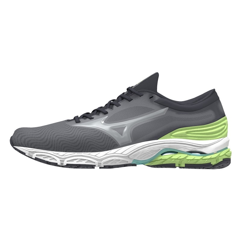 Silver Men\'s Mizuno Wave Prodigy 4 Running Shoes | SOI650438