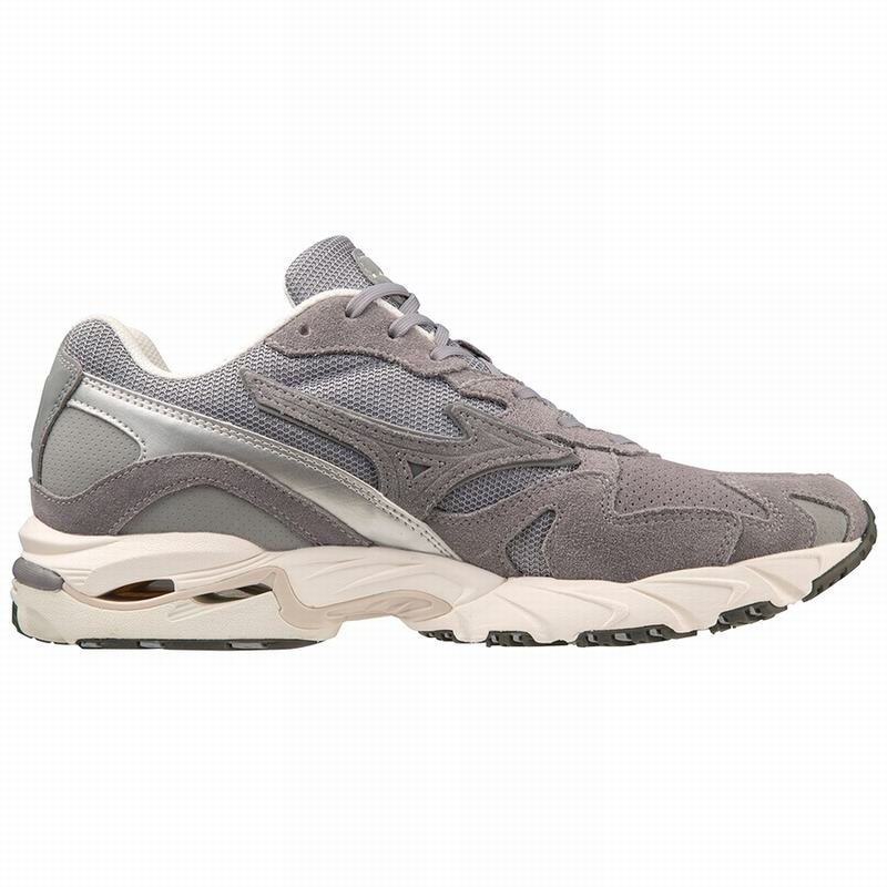 Silver Men's Mizuno Wave Rider 10 Premium Sneakers | HCO810326