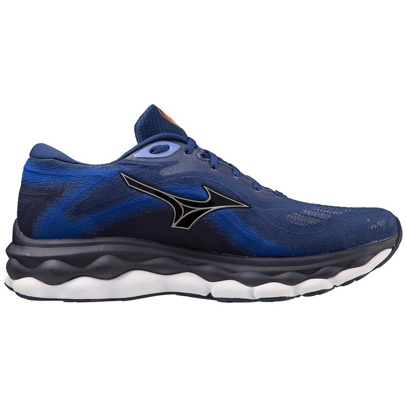 Silver Men's Mizuno Wave Sky 7 Running Shoes | UWX492601