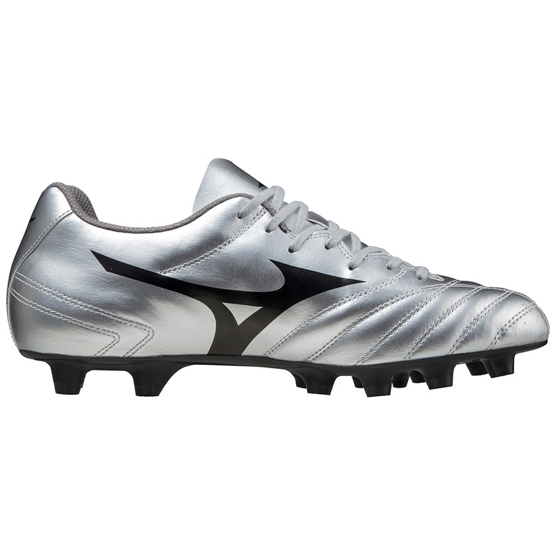 Silver / Black Men's Mizuno Monarcida II Select Football Boots | IVJ431809