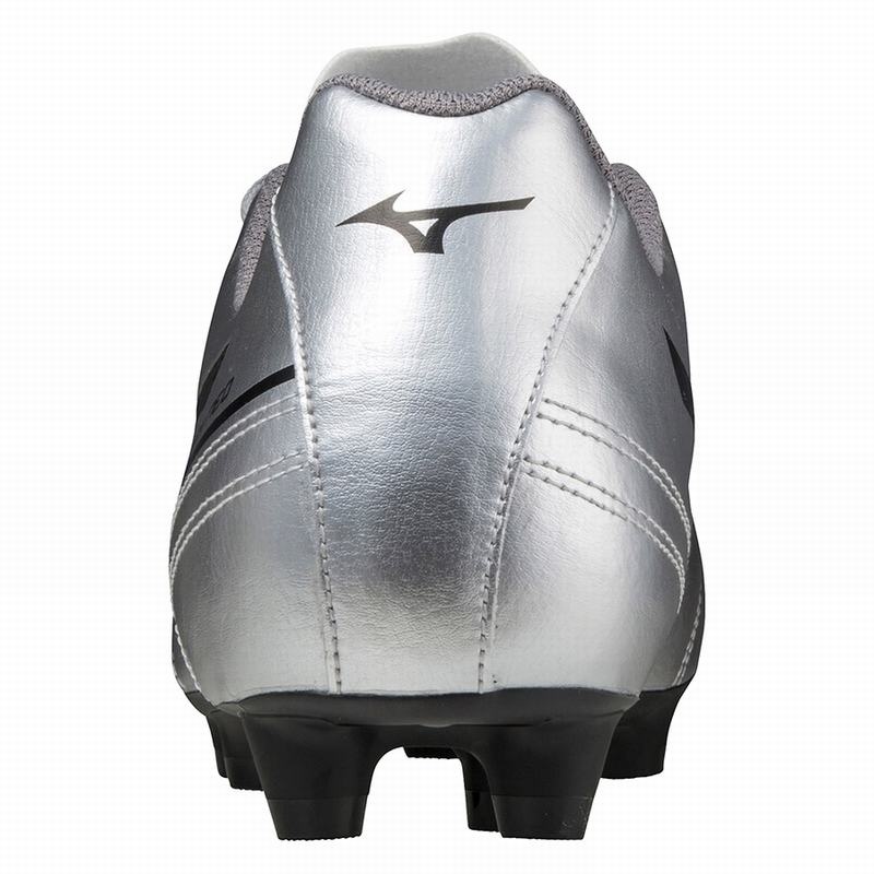 Silver / Black Men's Mizuno Monarcida II Select Football Boots | IVJ431809