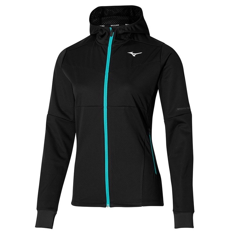 Turquoise Women\'s Mizuno Breath Thermo Jackets | LBU479230