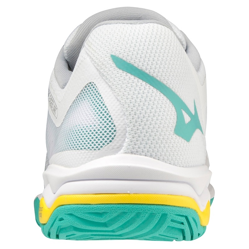 Turquoise Women's Mizuno Wave Exceed Light AC Tennis Shoes | BEJ604832