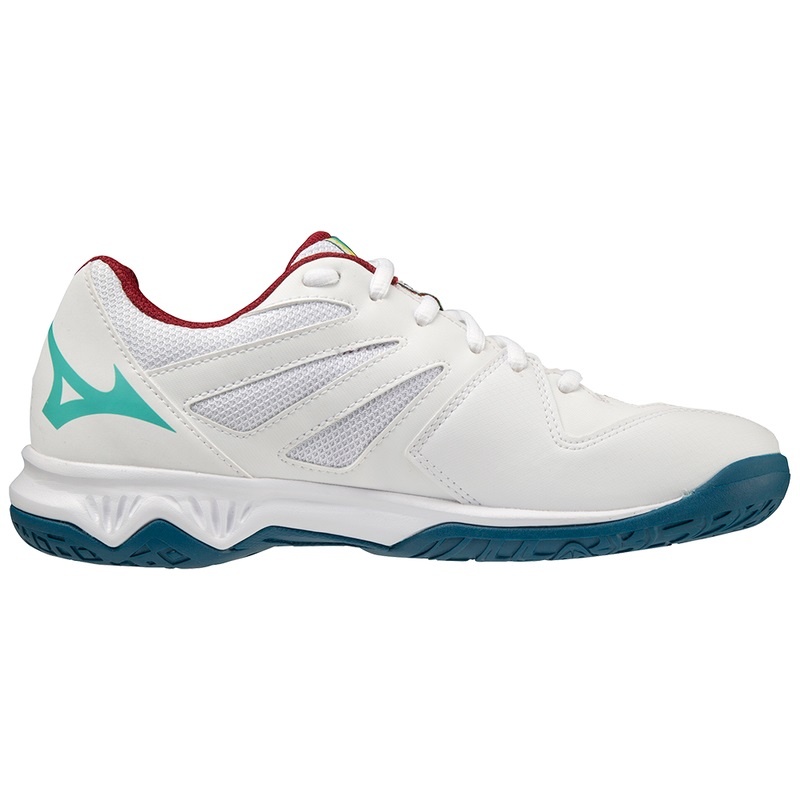 Turquoise / Blue Men's Mizuno Lightning Star Z6 Jr Handball Shoes | XBT327145