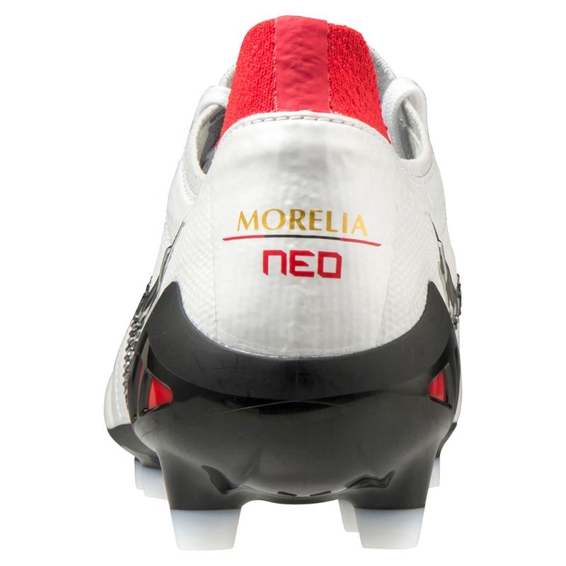 White Black Men's Mizuno Morelia Neo III Beta Japan Football Boots | XEJ014285