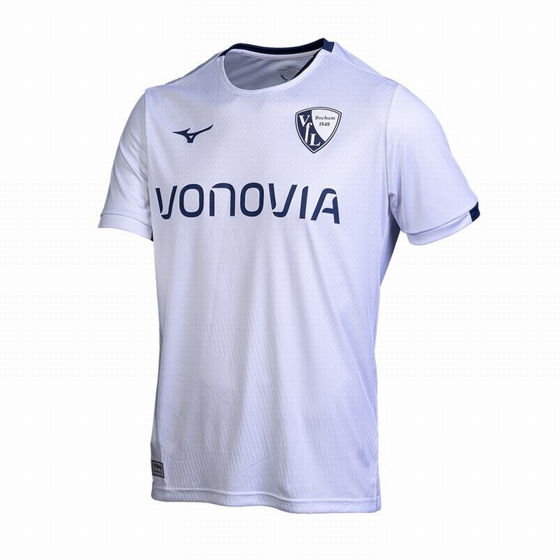 White Men's Mizuno Away Jersey Vfl Bochum M Jersey | NYE861423