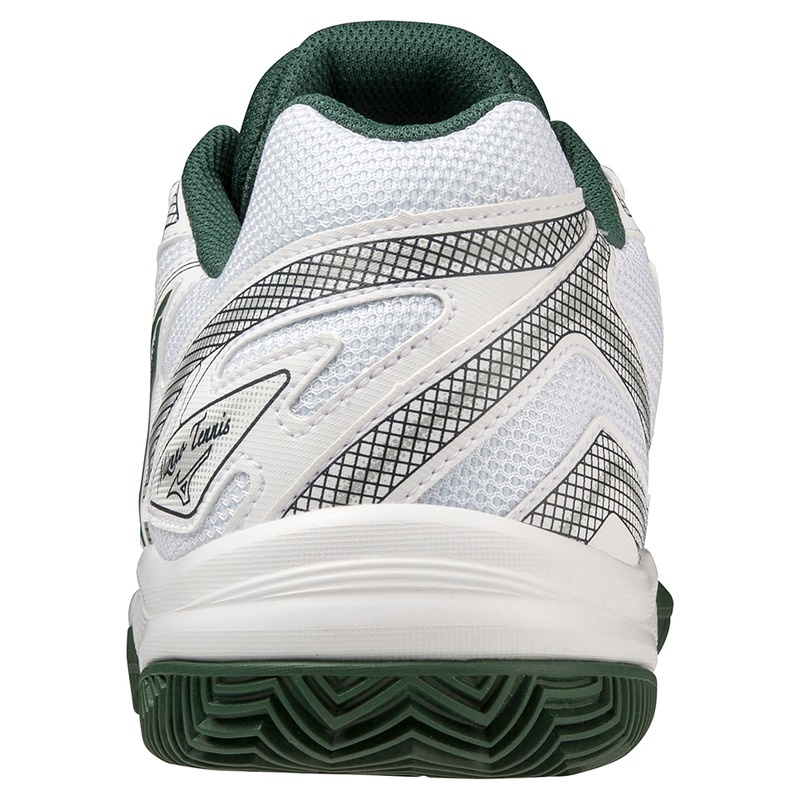 White Men's Mizuno Break Shot 4 CC Tennis Shoes | NEU625781